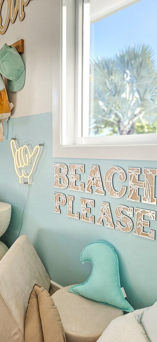 Beach Letters