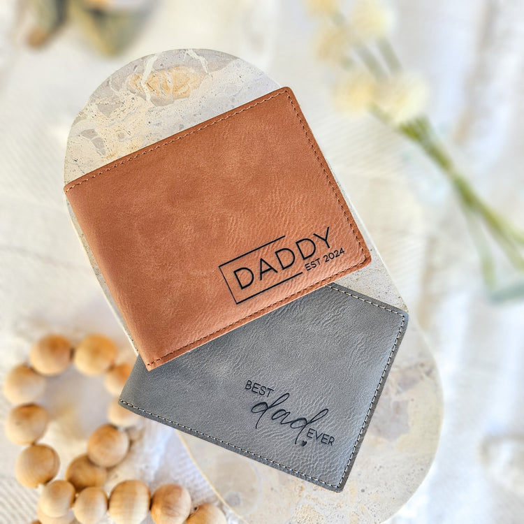 Personalised Leather Wallet