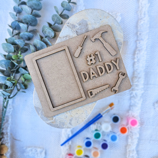 DIY Father's Day Paint Kit Plaque