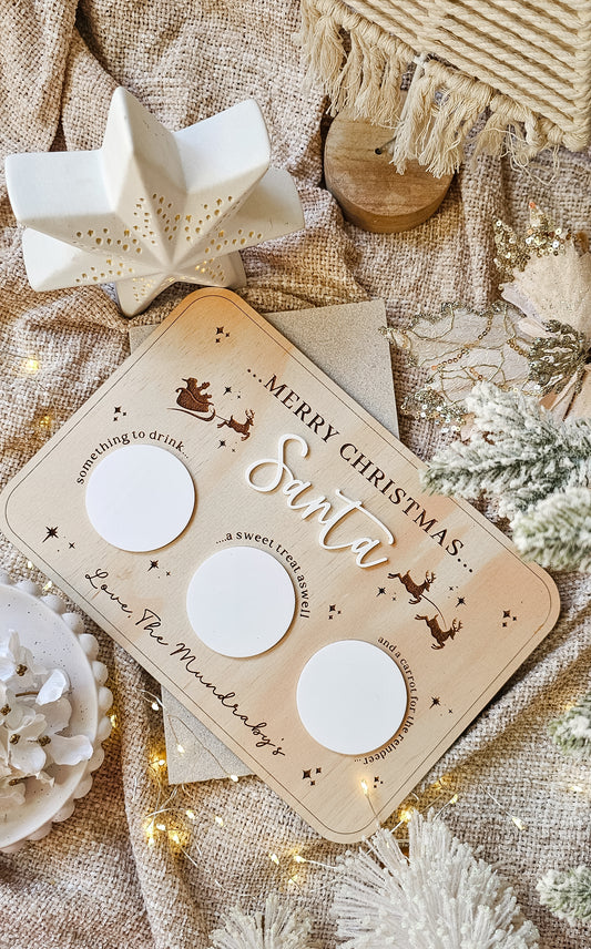 Santa Treat Plate