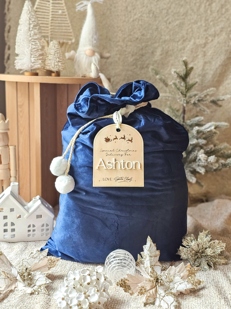 Deluxe Velvet Santa Sack- Multiple Colours (SACK ONLY)