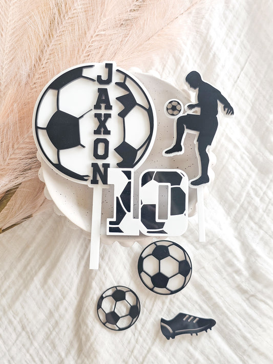 Soccer Cake Topper Bundle