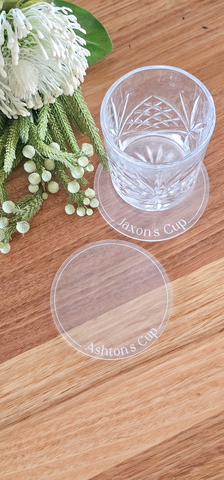 Personalised Cup Coaster