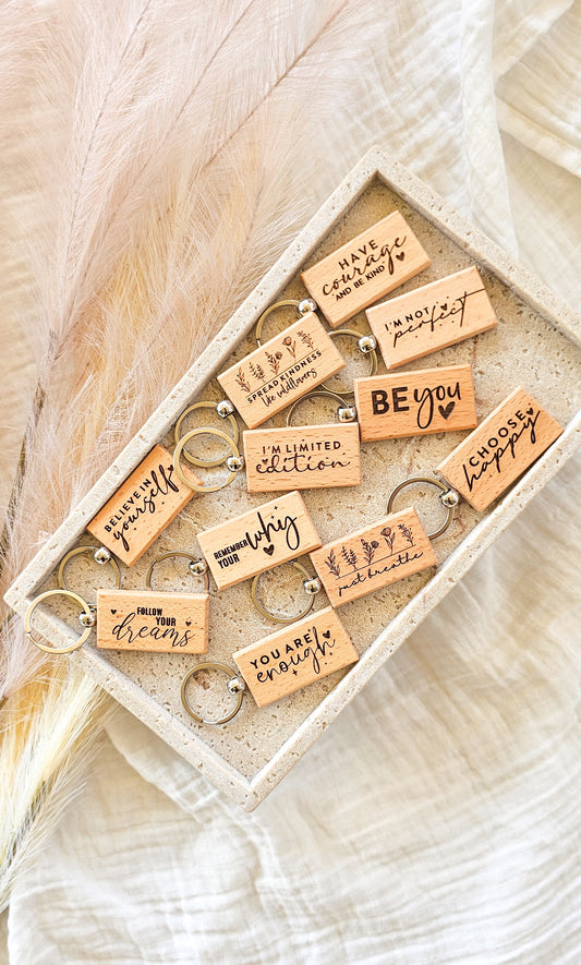 Inspirational & Motivational Keyring