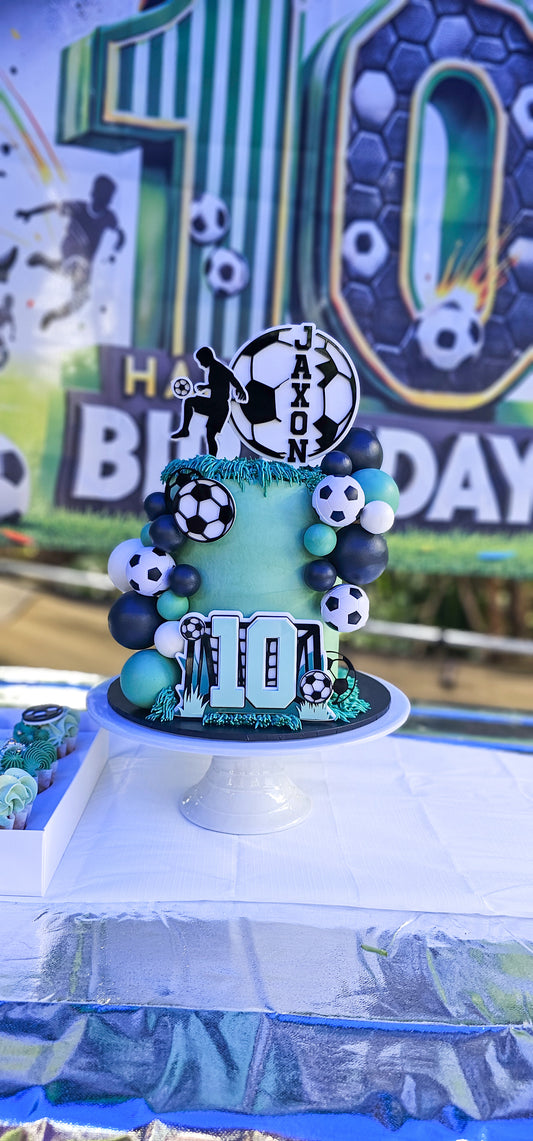 Soccer Ball Cake Topper