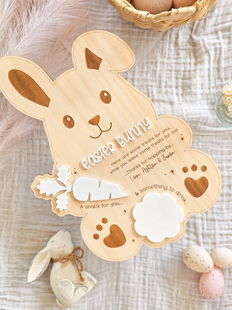 Easter Treat Tray | Easter Bunny Plate