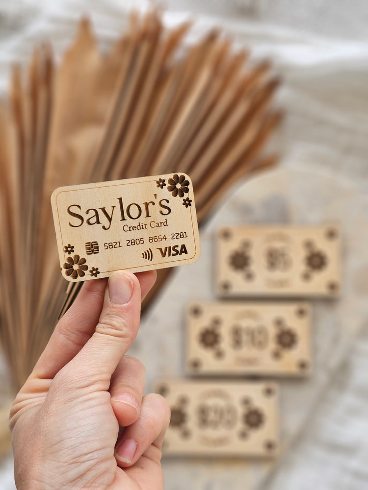 Children's Play Credit Card