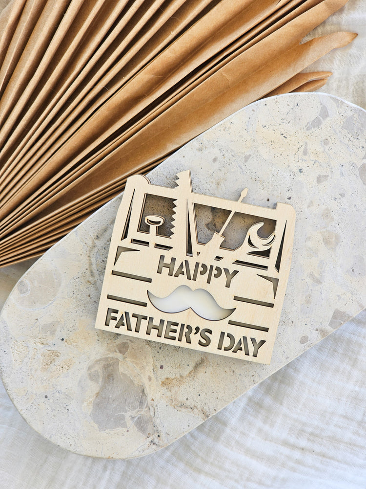 Father's Day Gift Card Holder - Tool Box