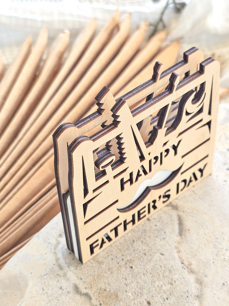 Father's Day Gift Card Holder - Tool Box