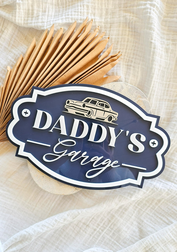 Father's Day Garage Sign
