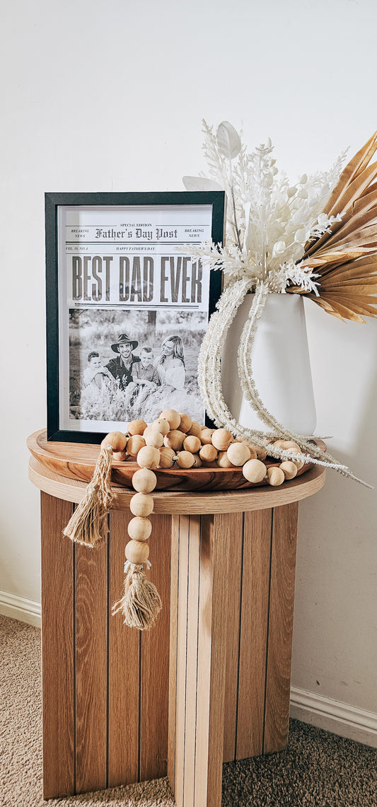 Father's Day Newsletter Photo Frame