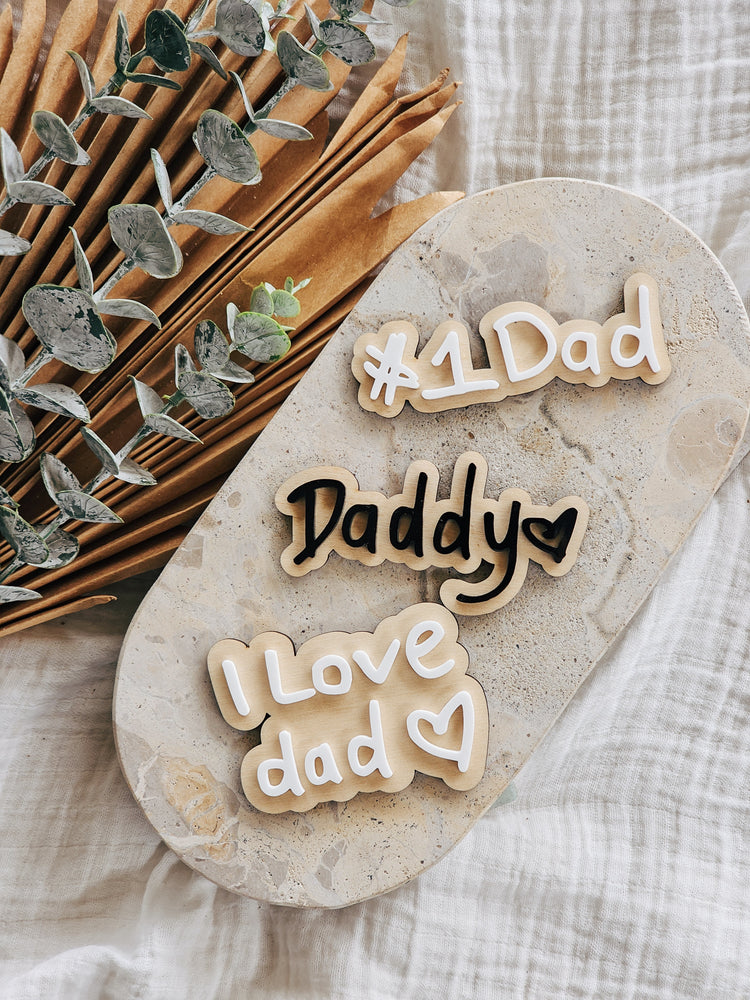 Handwritten Fridge Magnets - Father's Day