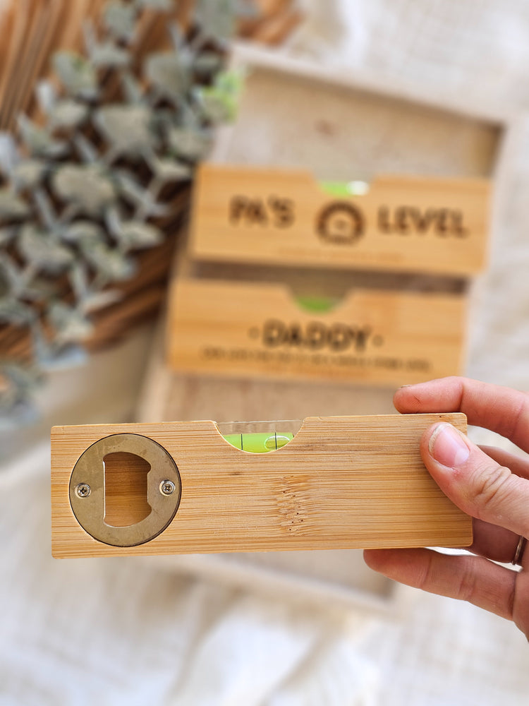 Spirit Level & Bottle Opener | Father's Day