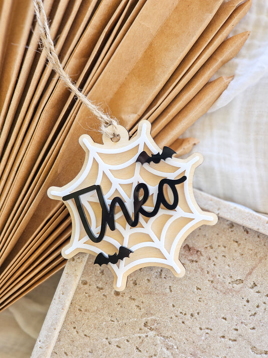 Halloween Spiderweb Tag