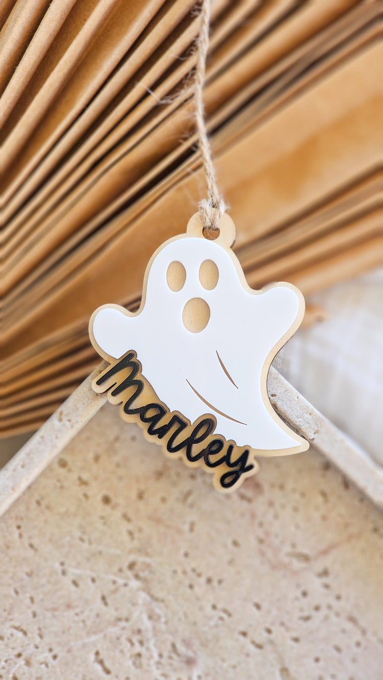 Halloween Ghost Tag