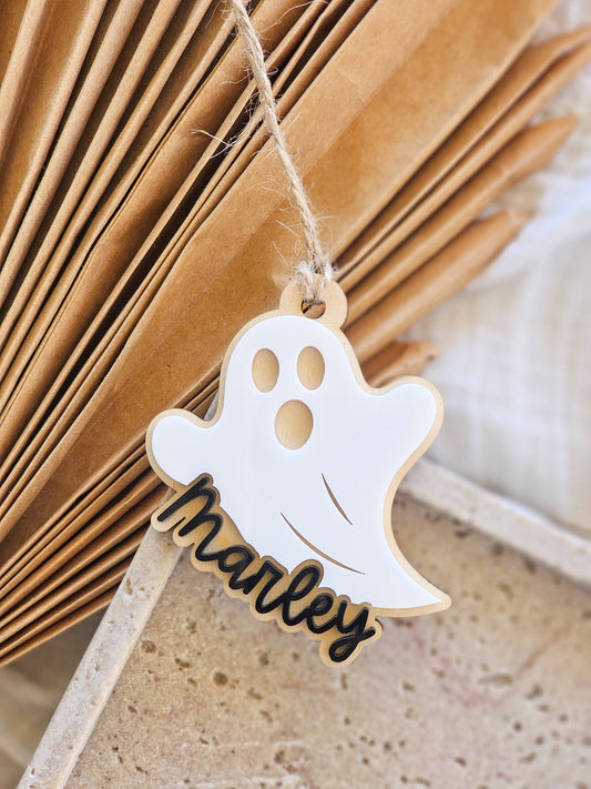 Halloween Ghost Tag