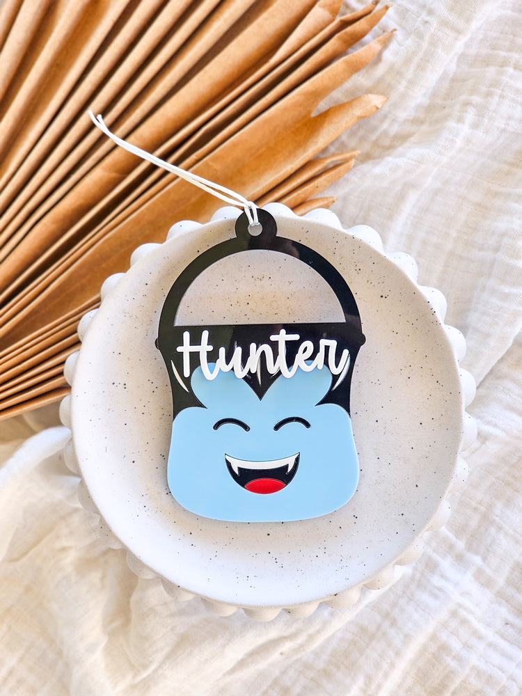 Halloween Bucket Tags - Multiple Designs