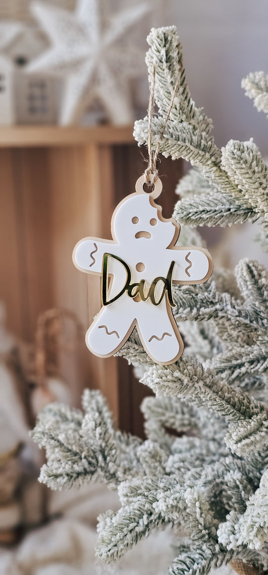 Gingerbread Ornament - Multiple Designs