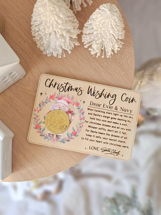 Christmas Wishing Coin