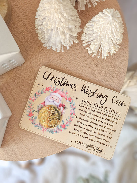 Christmas Wishing Coin