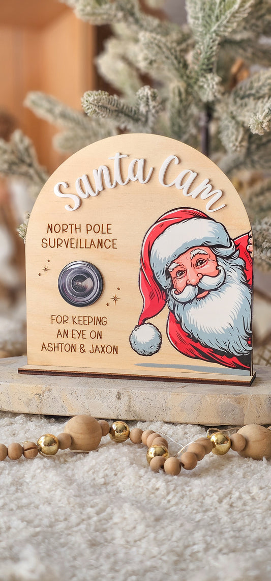 Santa Surveillance Cam Stand