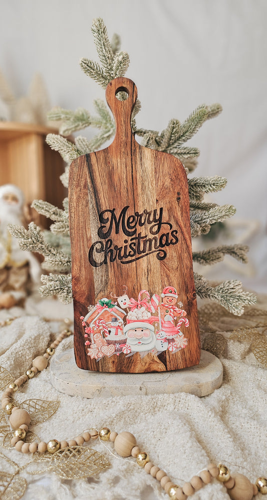 Merry Christmas Paddle Board - Printed Design