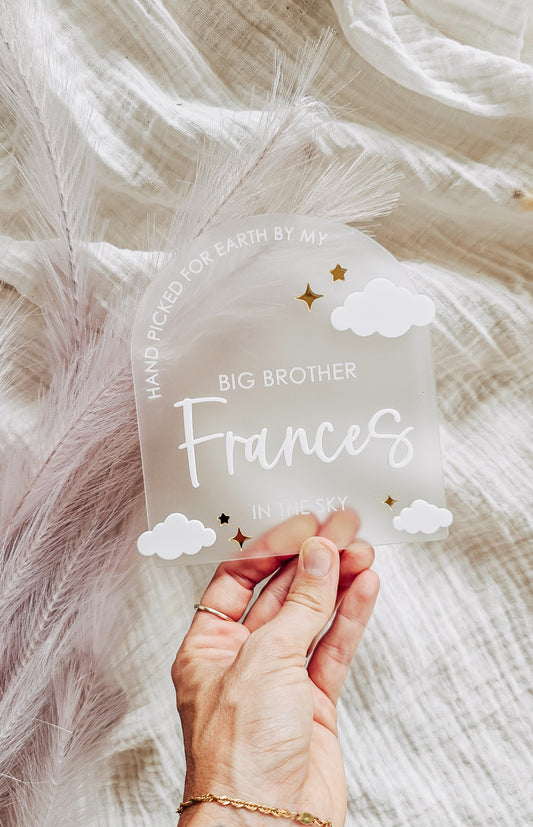 Hand picked for earth plaque