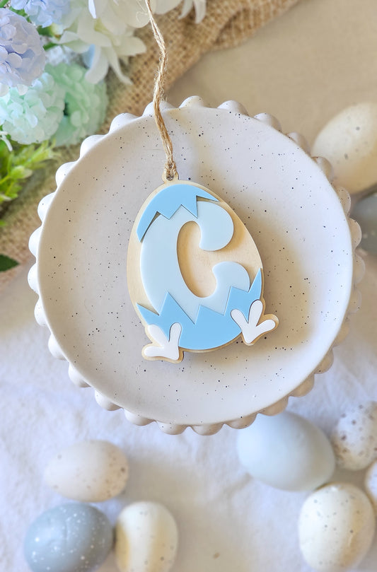 Cracked Egg Easter Tag