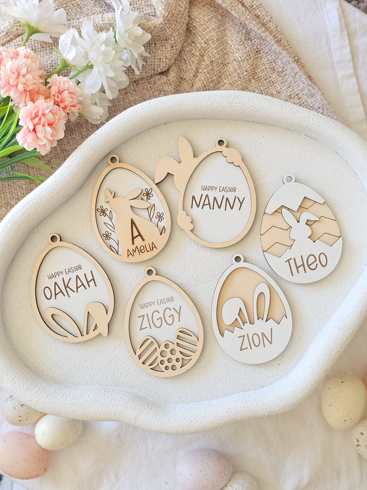 Bunny Layered Easter Tag - Multiple Designs