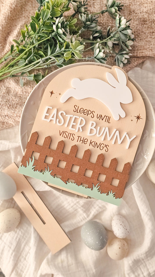 Jumping Bunny Easter Countdown
