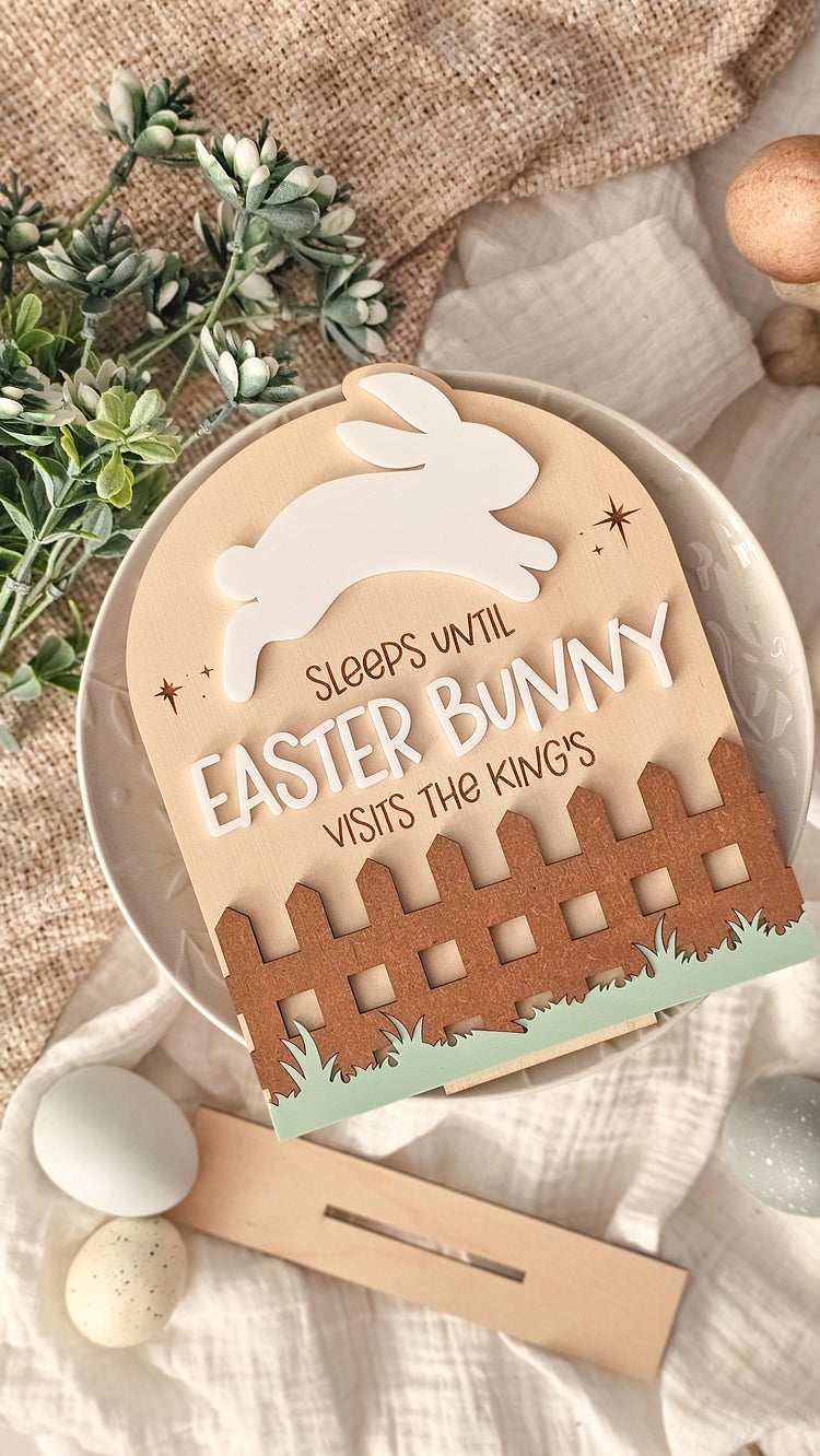 Jumping Bunny Easter Countdown