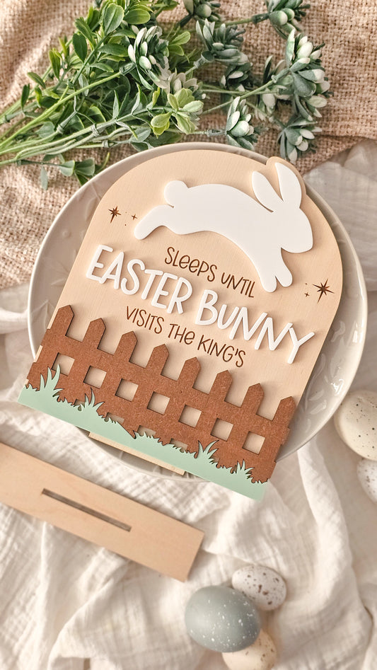 Jumping Bunny Easter Countdown