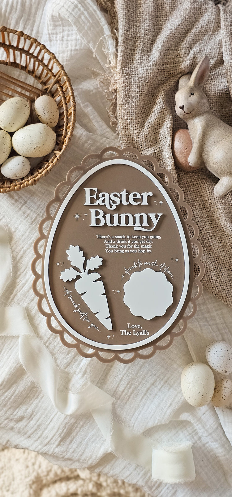 Vintage Easter Egg Treat Tray - All Acrylic