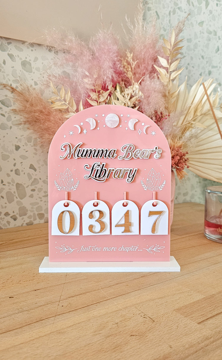 Library Book Reading Tracker