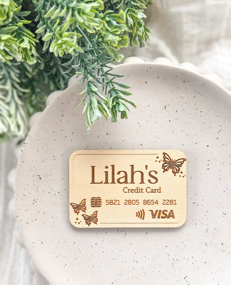 Children's Play Credit Card