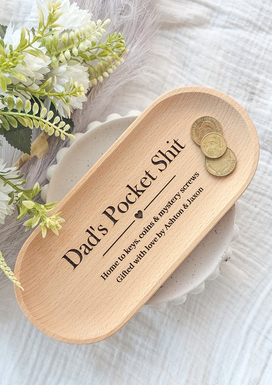 Dad's Pocket Shit Trinket Tray