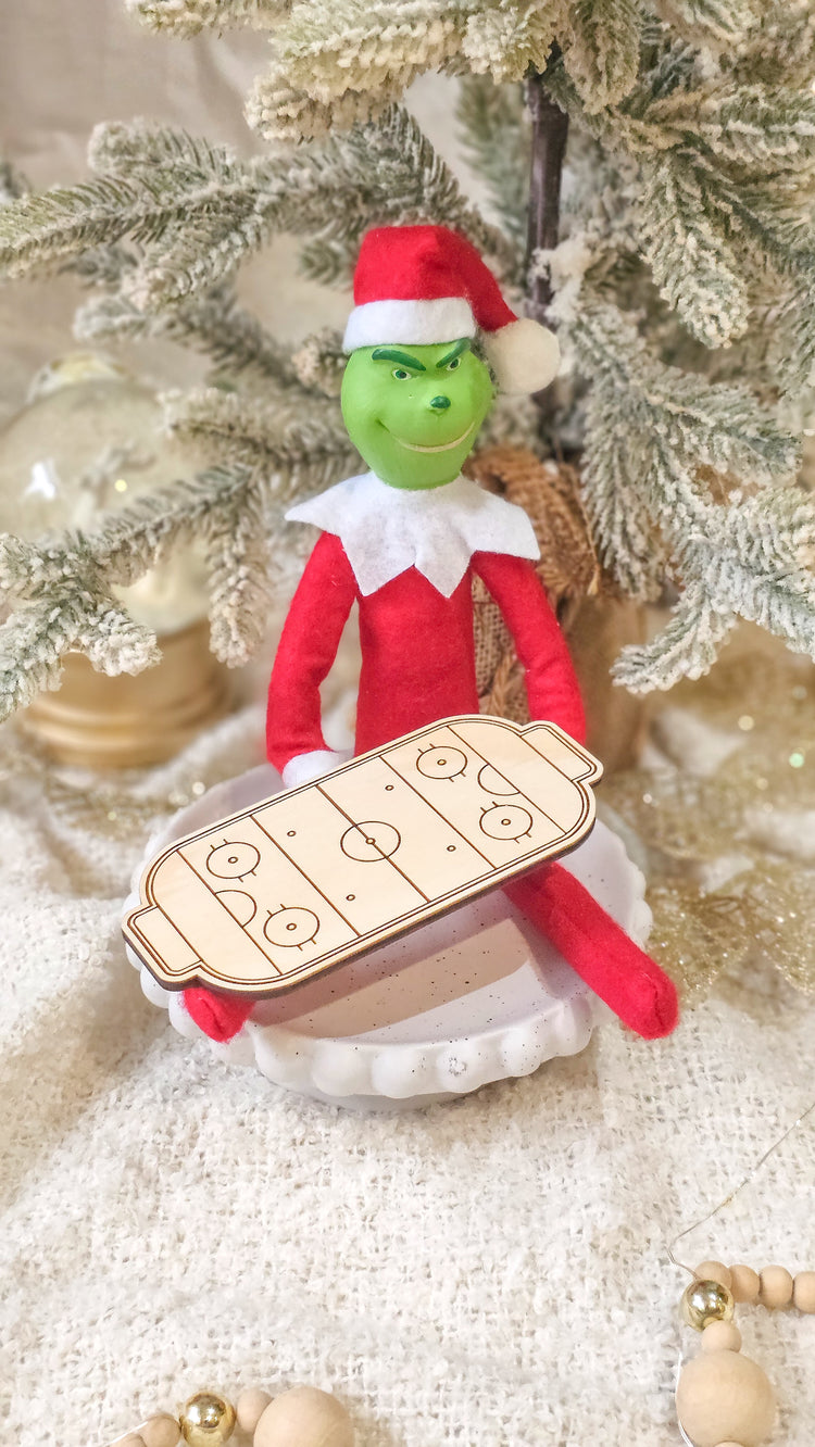 Elf Ice Hockey Game Prop