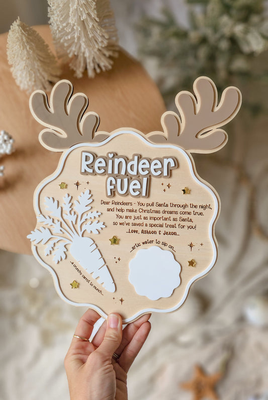 Reindeer Refuel Station Treat Tray | Ear Design