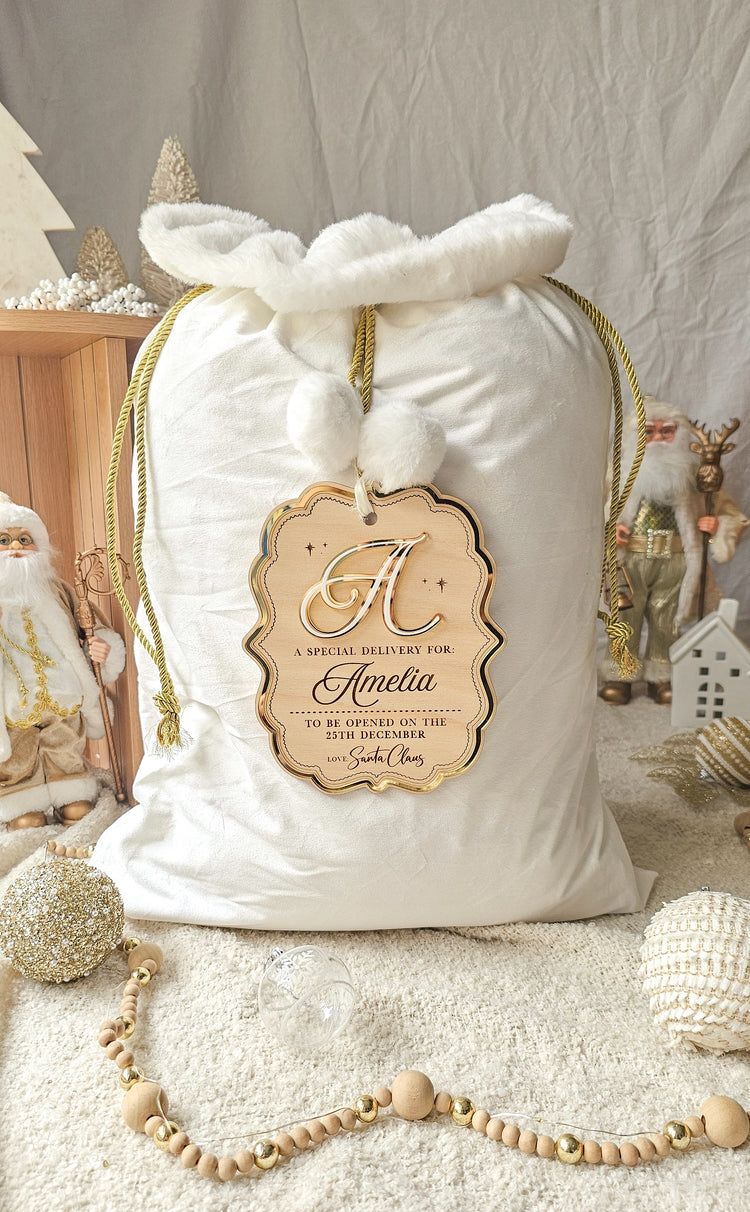 Ornate Special Christmas Delivery Tag