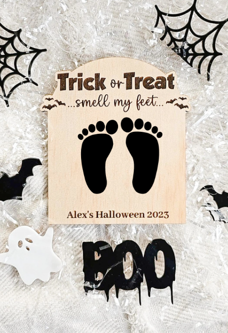 Trick or Treat Plaque