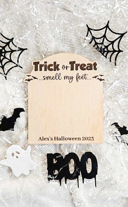 Trick or Treat Plaque