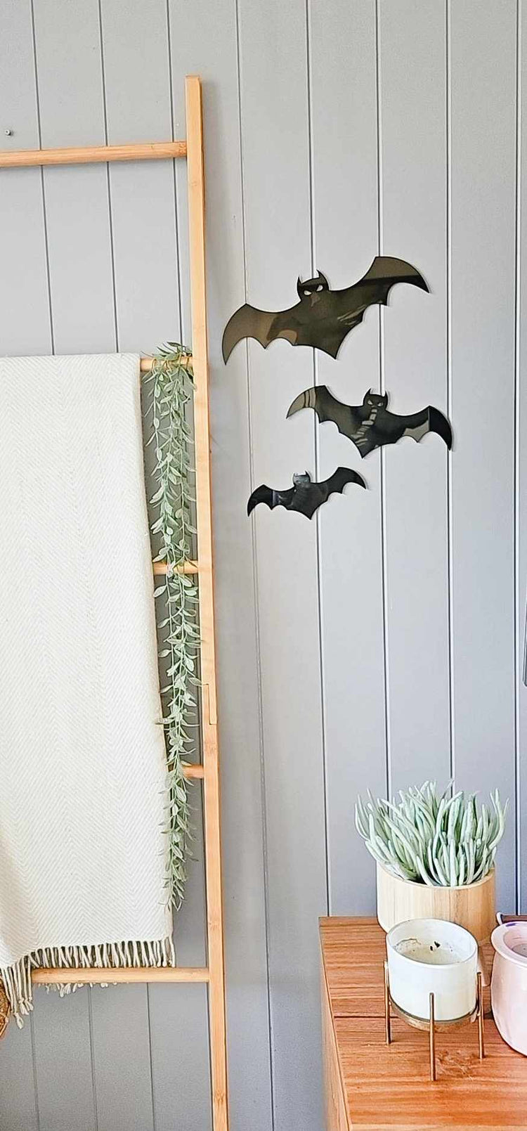 Acrylic Bat Decals - Halloween