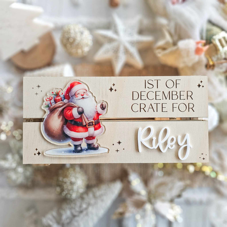 Christmas Crate - UV Printed