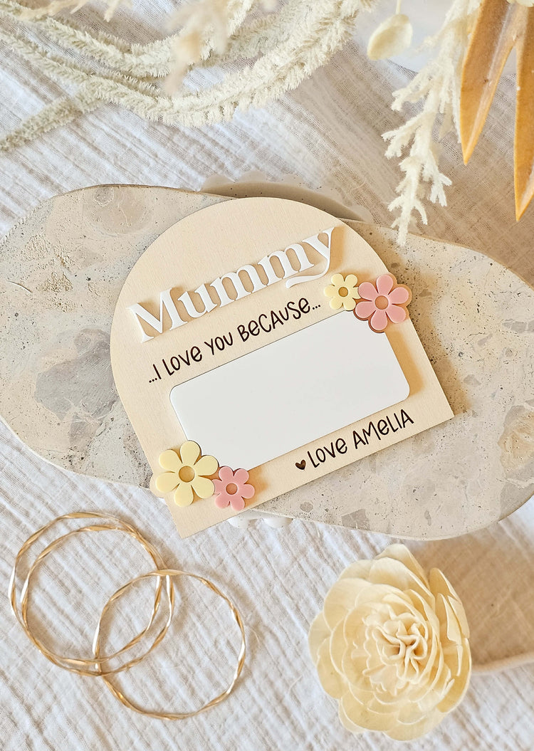 Writeable reasons I love you board | Mothers Day