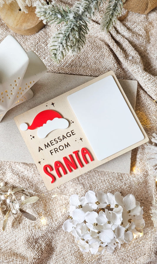 A message from Santa Board