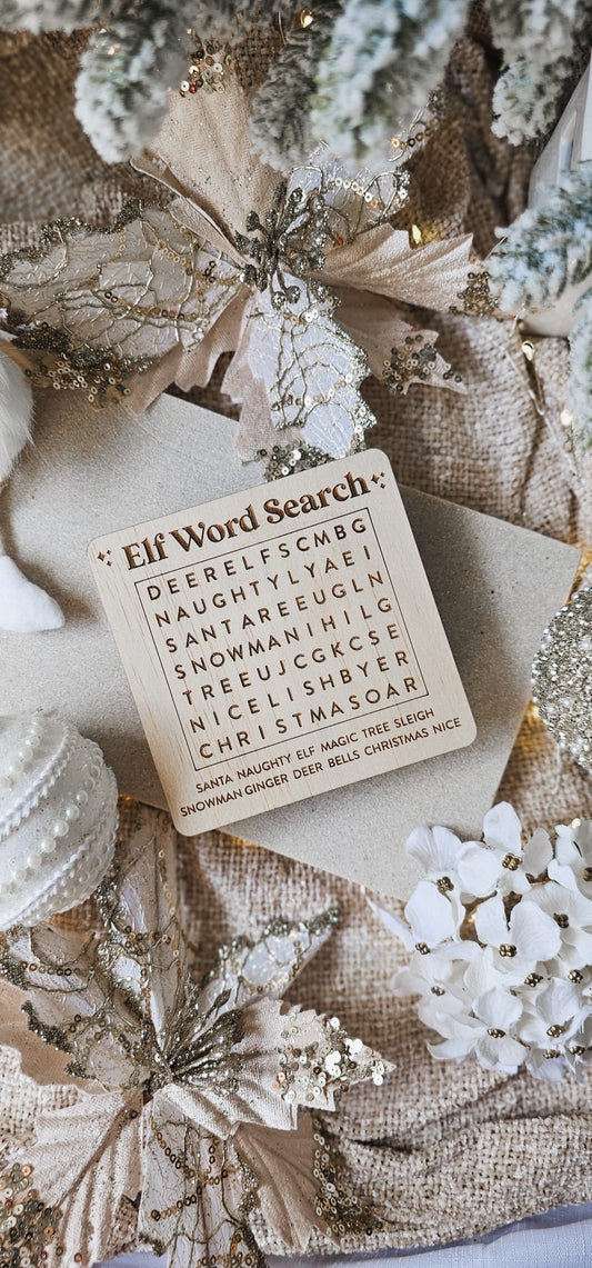 Elf Wordsearch Prop