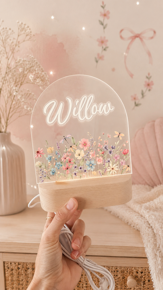 Wildflower UV Night Light