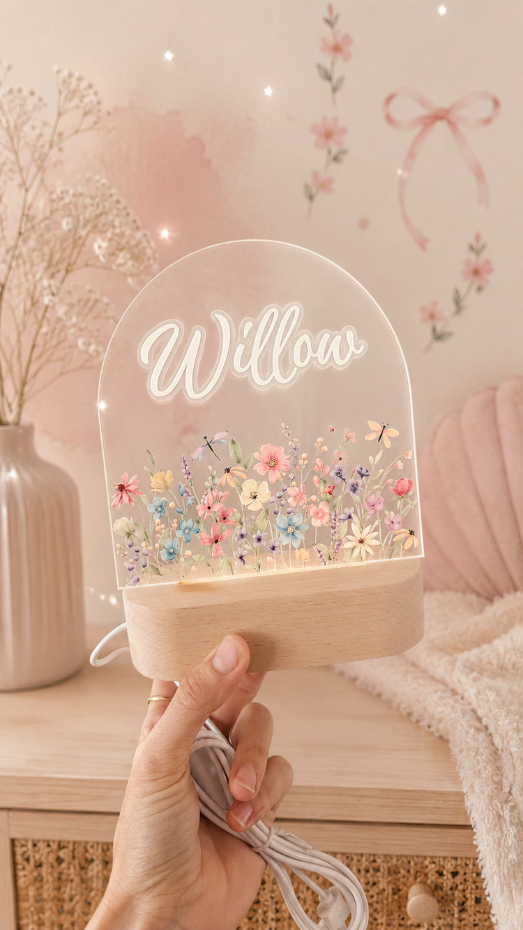 Wildflower UV Night Light