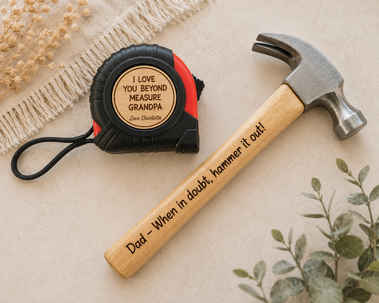 Hammer & Tape Measure Tool Bundle