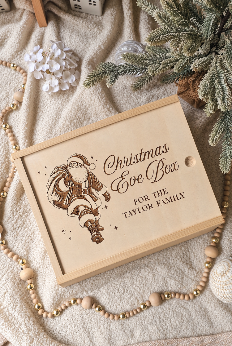 Christmas Keepsake box - Santa Design